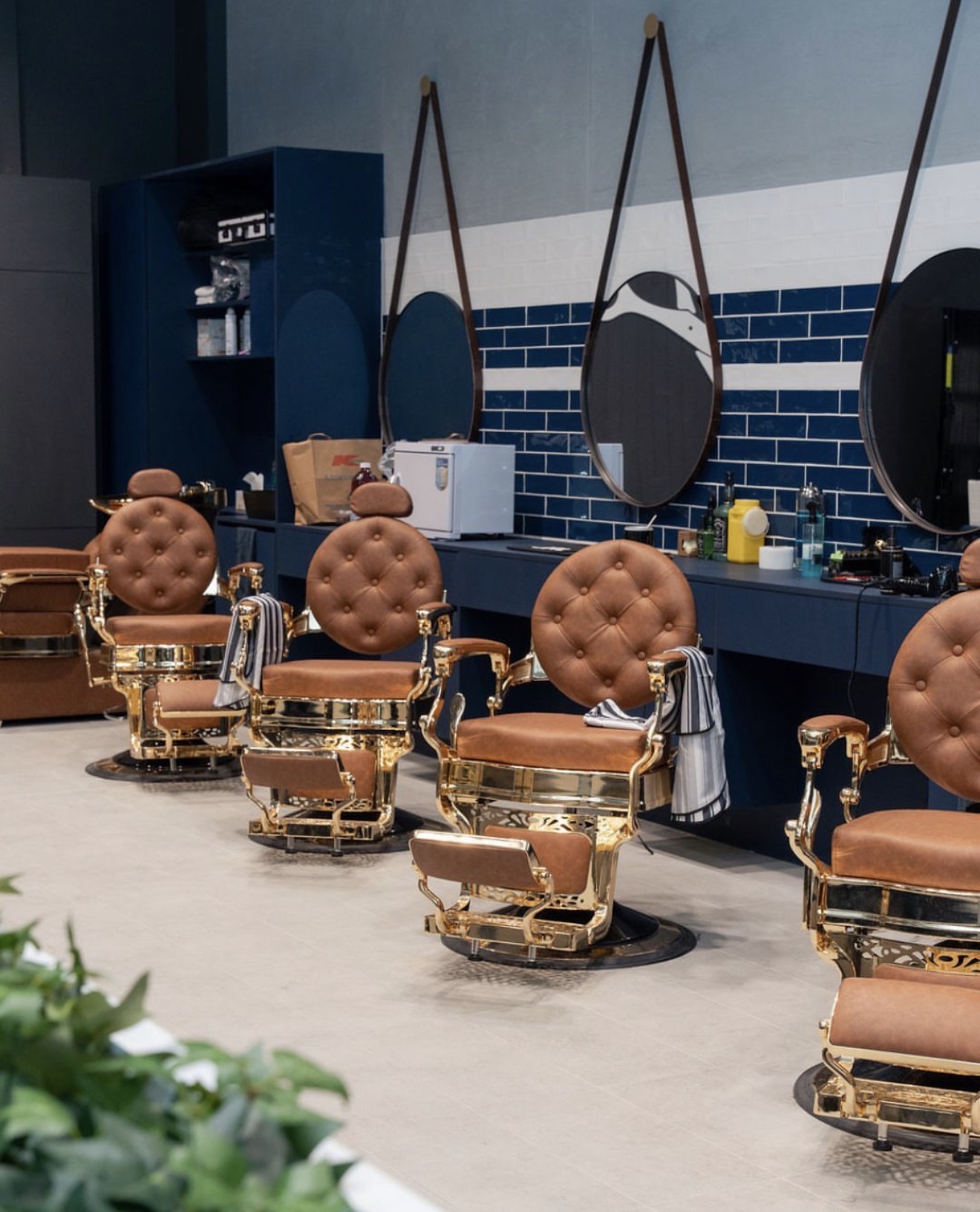 Who's Next Barbers shop interior
